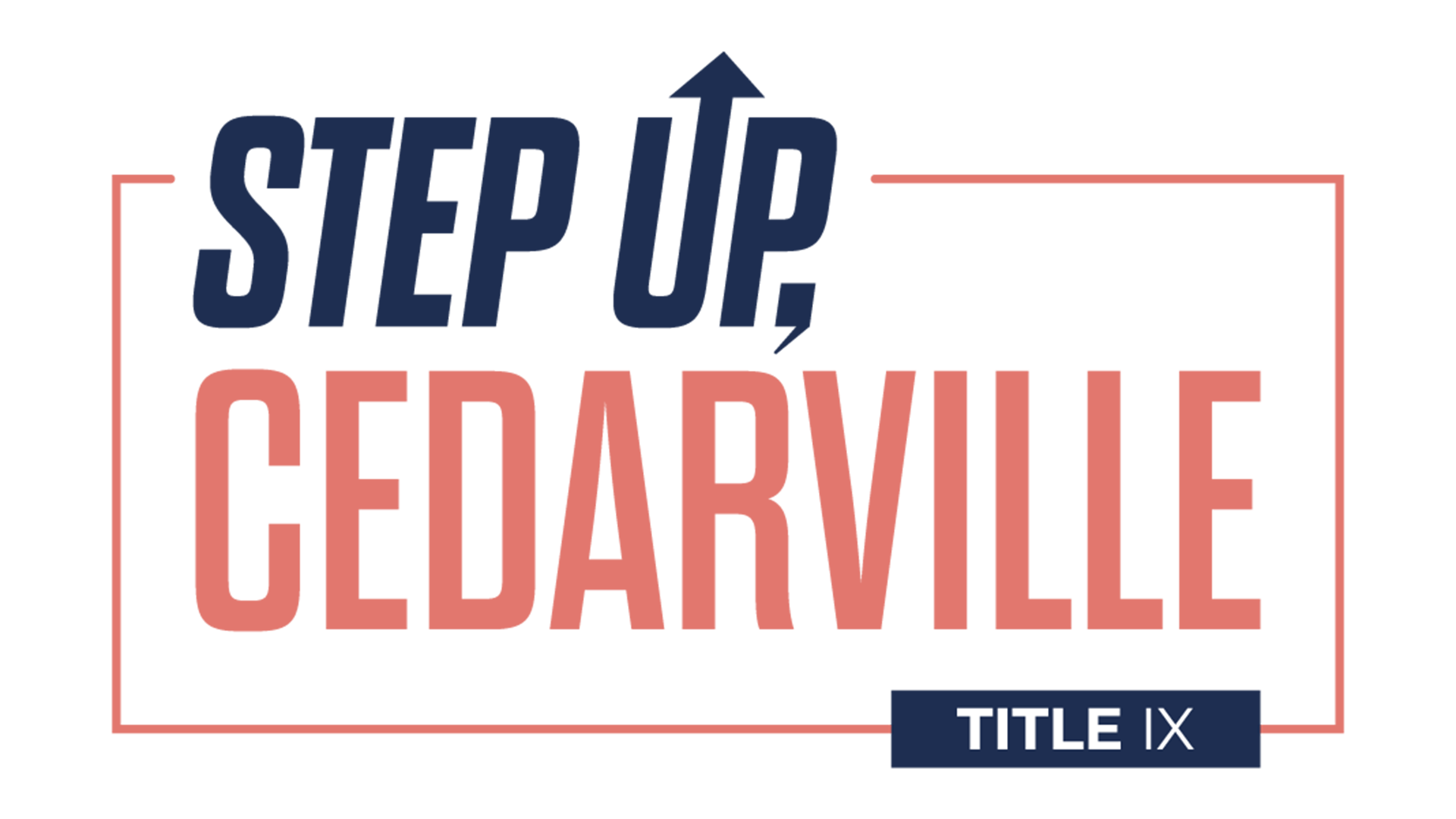 Title-IX-STEP-Up-logo_Blue_text Title IX - STEP Up, Cedarville logo