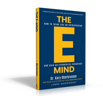 Cover of The E-Mind book with subtitle, 