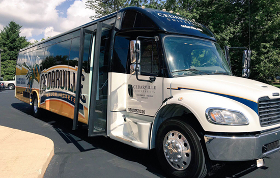 New buses for Cedarville University's athletic department