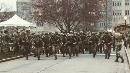 ROTC  cadets at West Point competition 2019