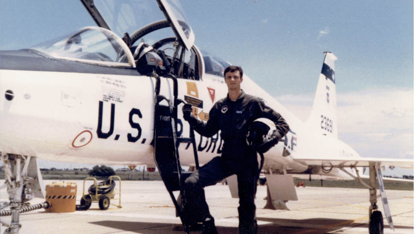 Daryl Smith in the U.S. Airforce.