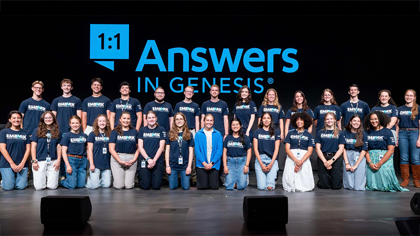 College students including six from Cedarville University served as interns with Answers in Genesis in summer of 2024