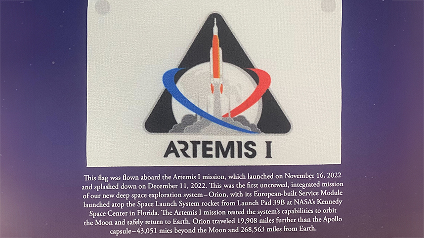 Atremis Flag NASA Student launch 858