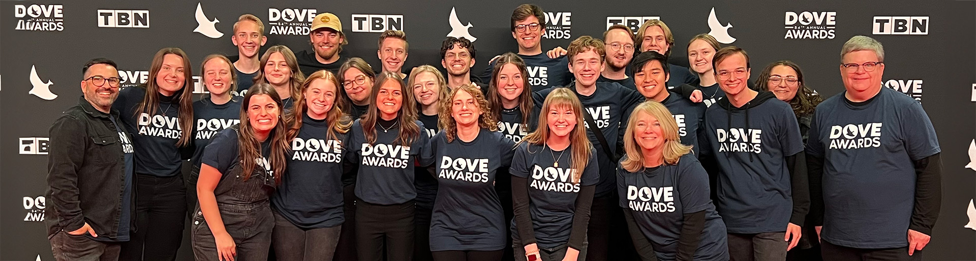 CU Students at the 2023 Dove Awards 1920