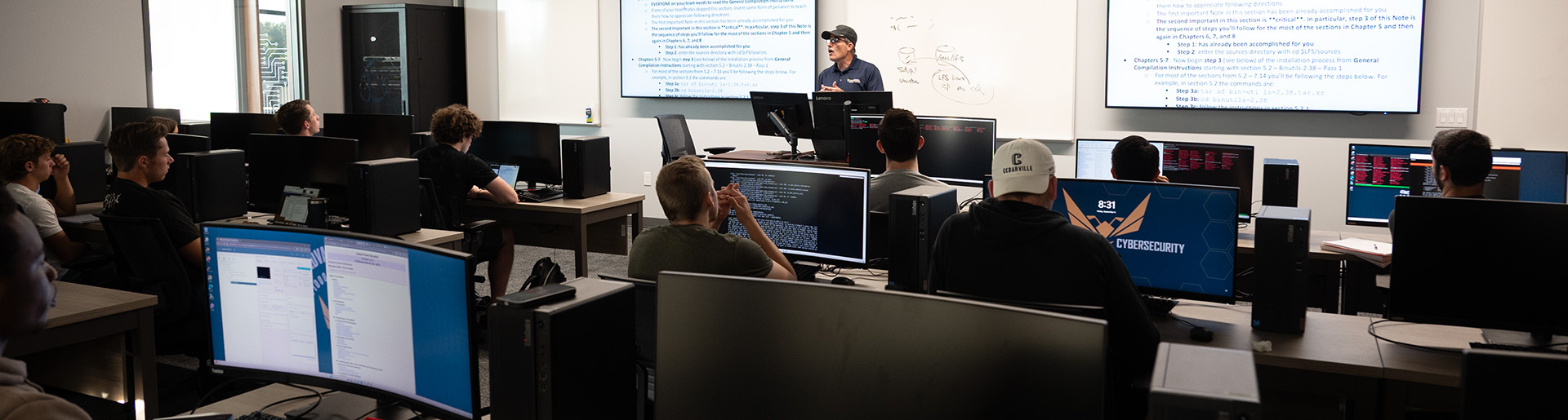 Cyber Security class at Cedarville University.