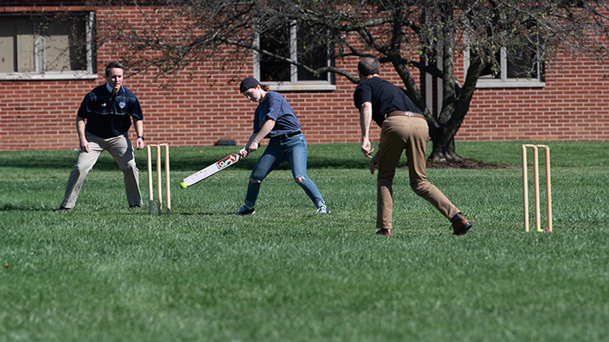 Cricket on the Cedarville University Lawn