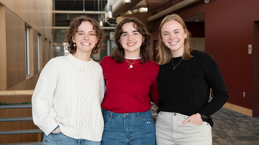 The Golson sisters enjoy attending Cedarville University as a family.