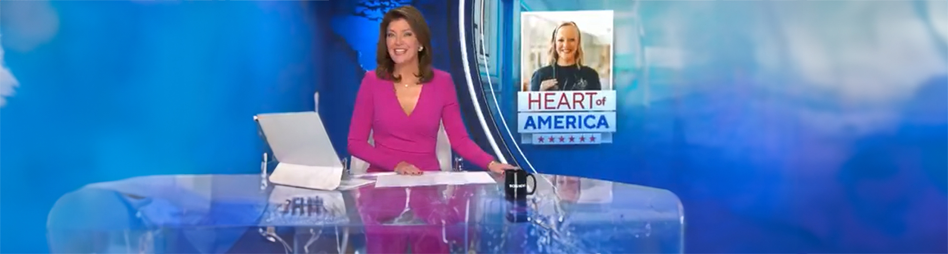 Nora O&#39;Donnell and Hayley Good on CBS Evening News 1920