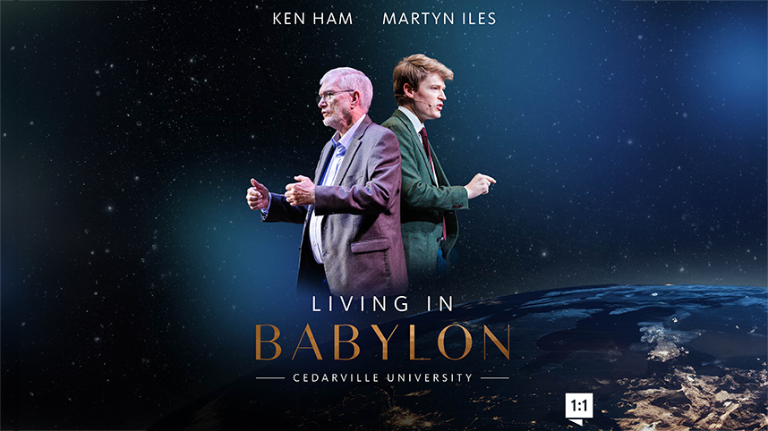 Living in Babylon ad with Ham and Iles 858