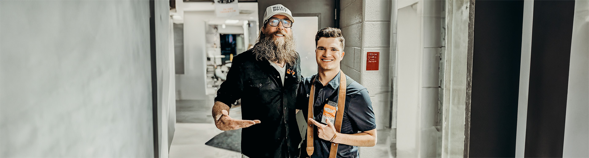 Matt Black is backstage with Crowder at one of the concerts where he has served as a performance photographer.