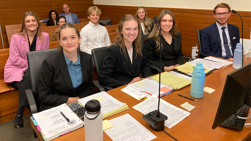 Mock Trial Team at OSU 858