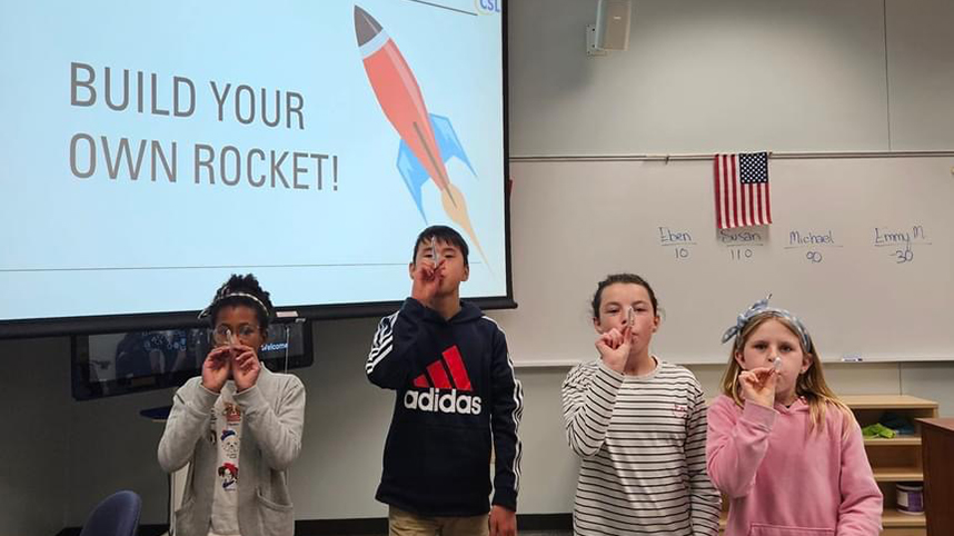 Straw Rockets at Symbiotica School 858