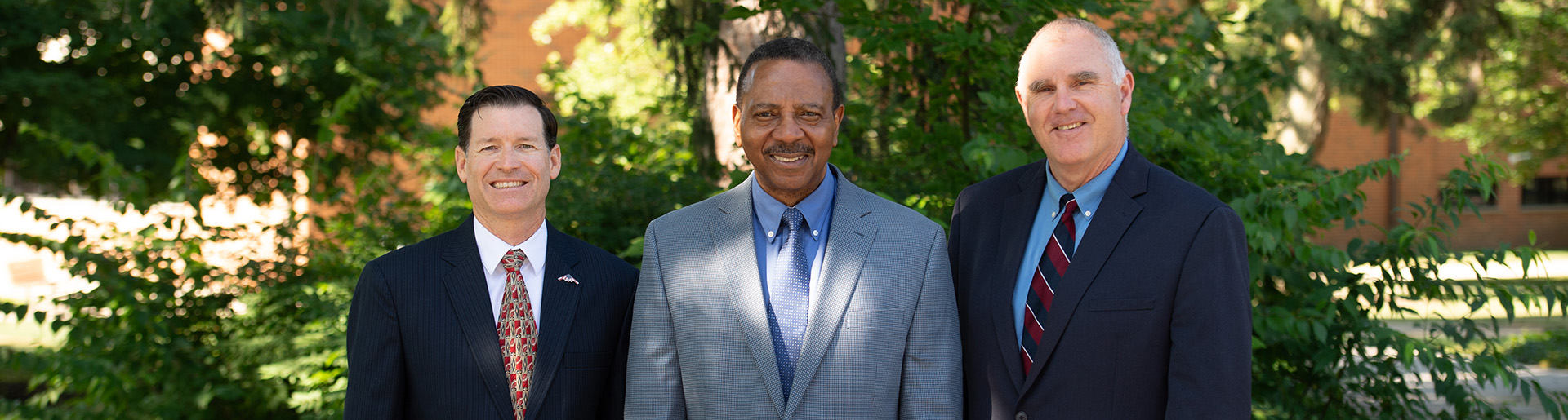 Thompson, Oliver and Meacham, Criminal Justice Professors at CU 1920