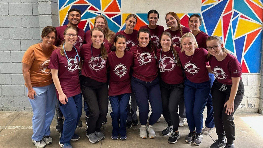 Costa Rica medical mission team from Cedarville University.