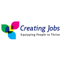 Creating Jobs logo.