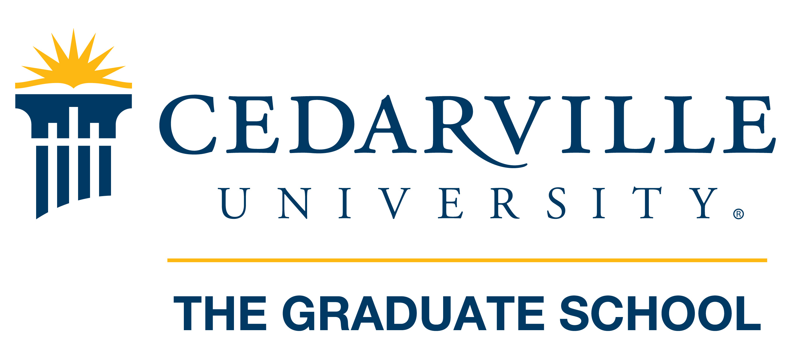 Cedarville University Graduate School logo