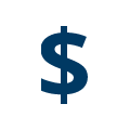 Icon of a U.S. dollar sign.