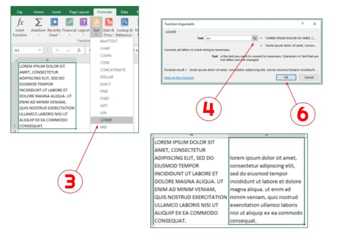 Convert All Letters To Lowercase In Excel