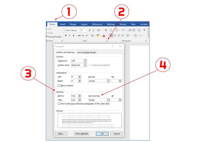 How to Double Indent in a Microsoft Word document